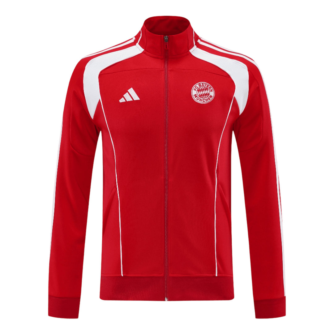 Bayern Munich Treino Jaqueta 2025/26 Vermelho camisola de futebol