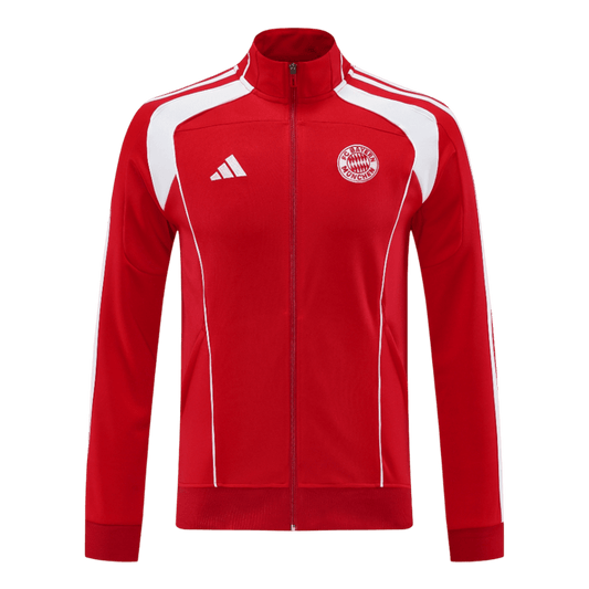 Bayern Munich Treino Jaqueta 2025/26 Vermelho camisola de futebol