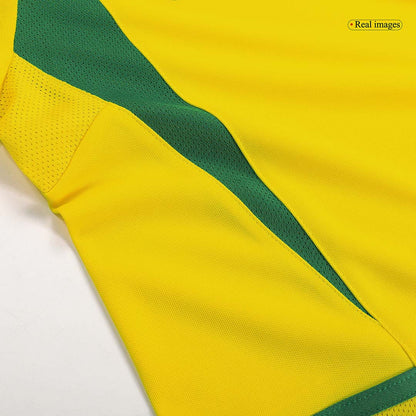 Camisola Retro RONALDINHO #11 Brasil Casa 2002/03