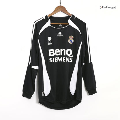 BECKHAM #23 Real Madrid Camisola Retro Fora 2006/07