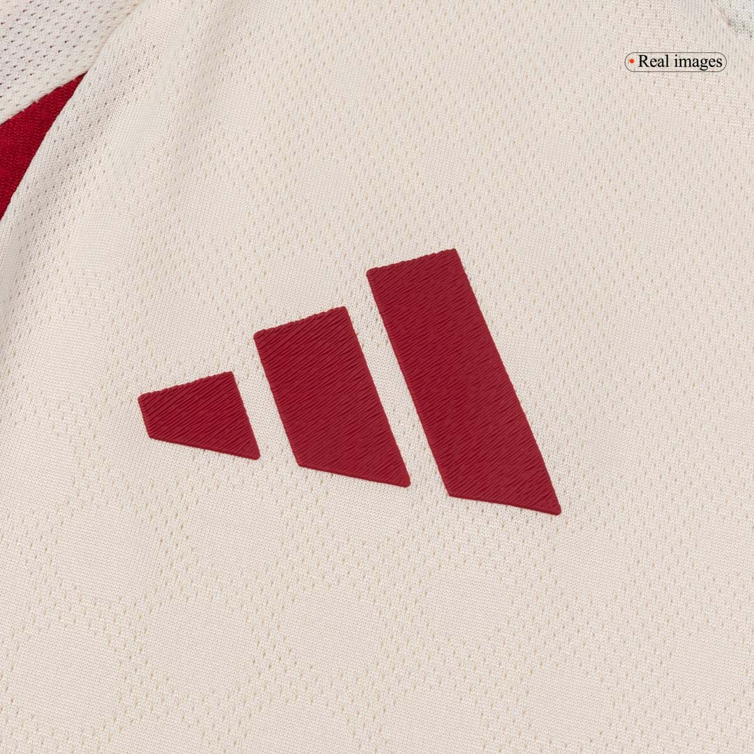 Jogador SZOBOSZLAI #8 Liverpool Fora Futebol Camisas 2025/26 Branco